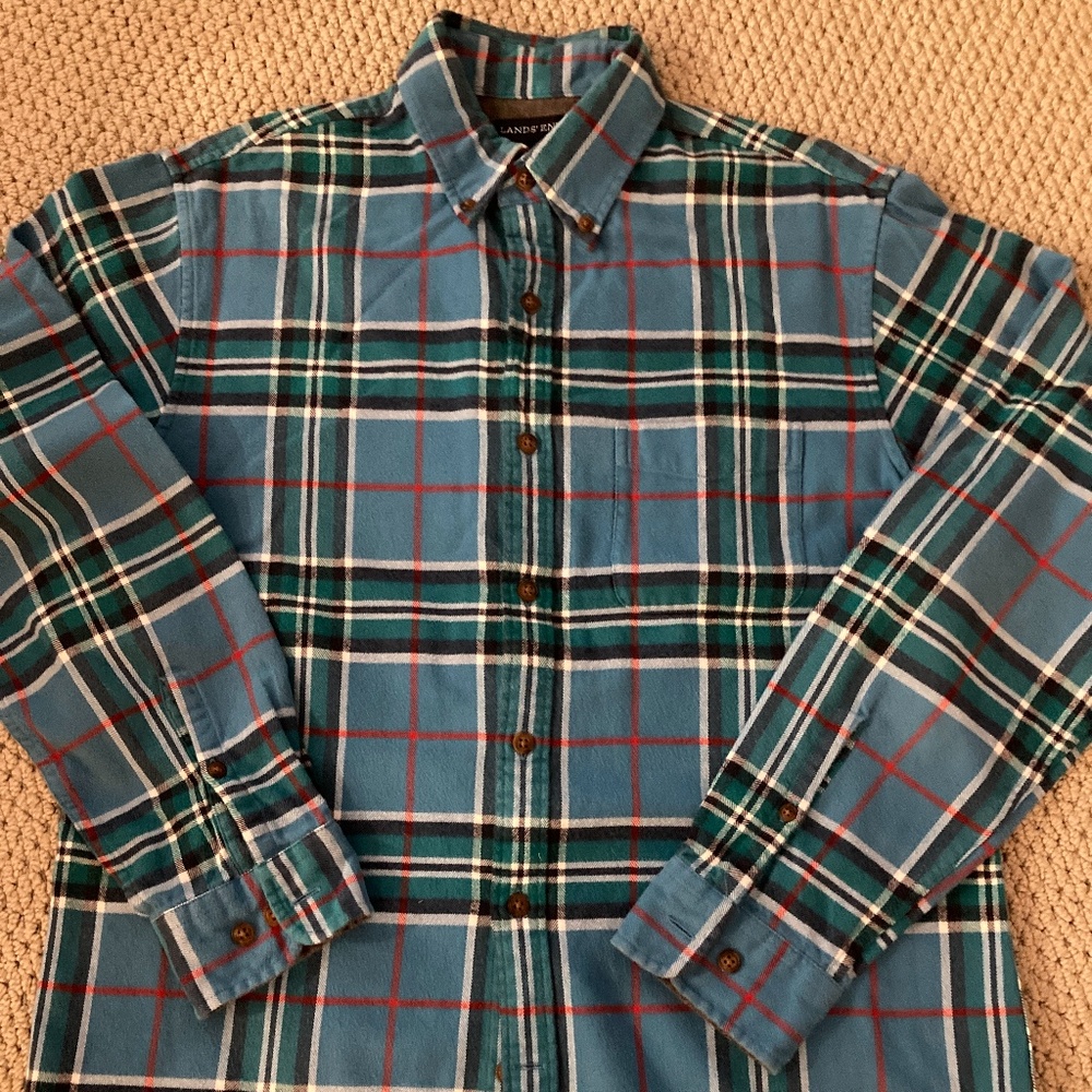 Land’s End Flannel Shirt